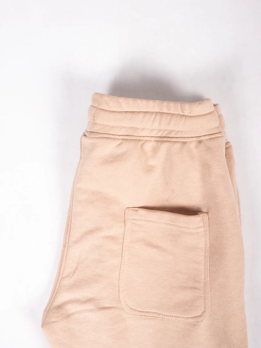 Desert Beige Move Cotton Joggers Pants