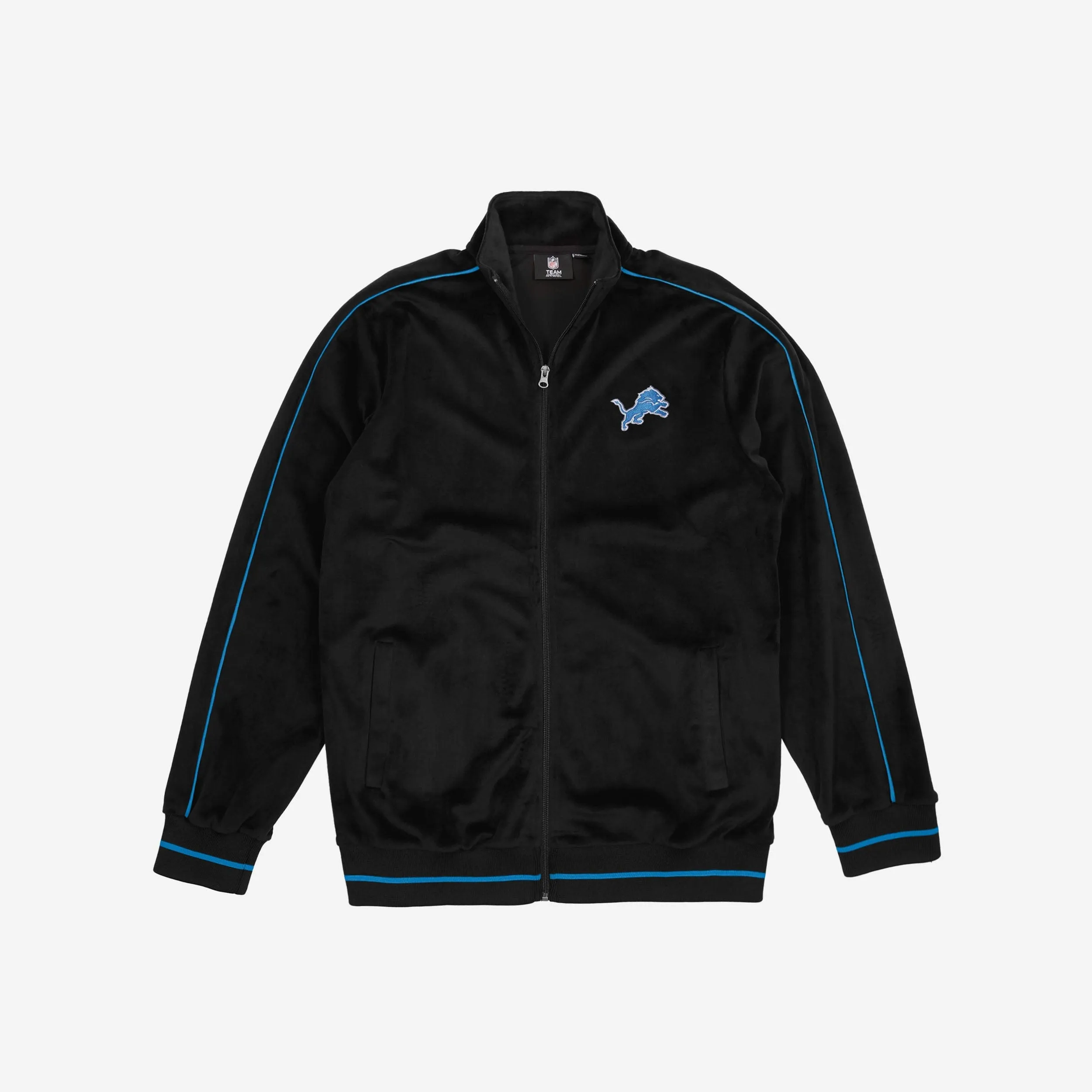 Detroit Lions Velour Zip Up Top