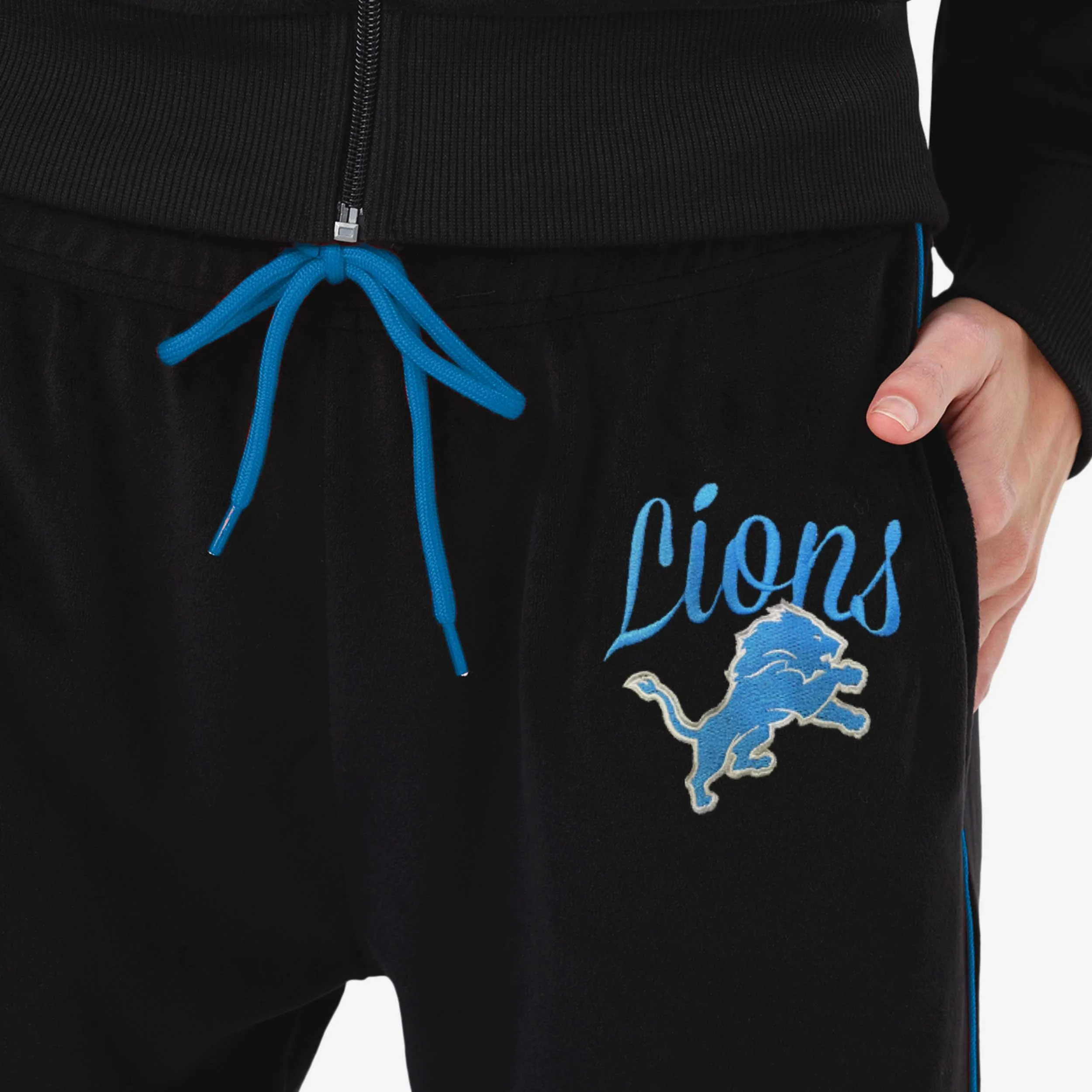 Detroit Lions Womens Velour Pants