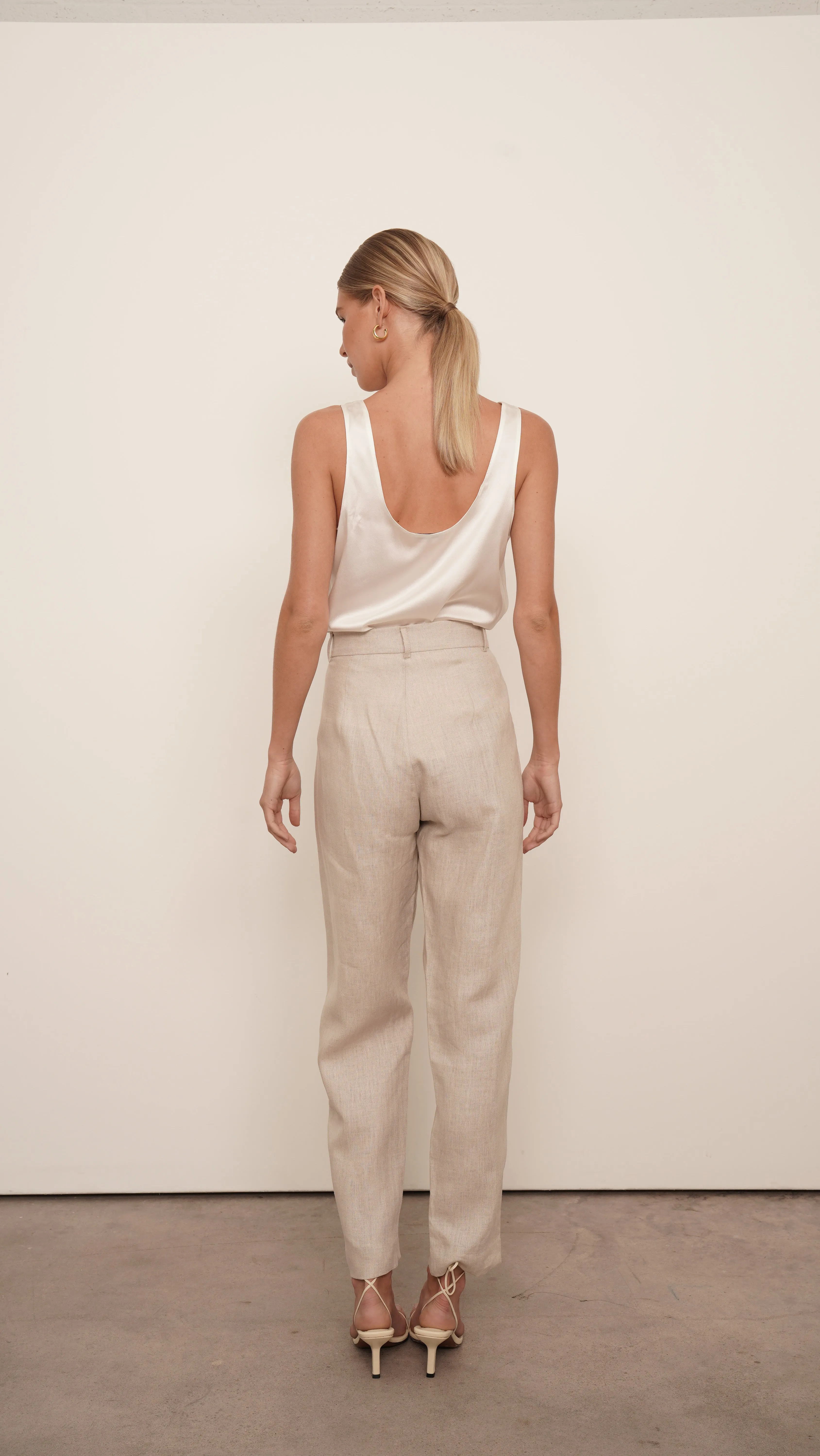 DINAH TROUSERS - OAT