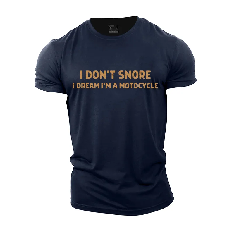 Don't Snore Cotton T-Shirt