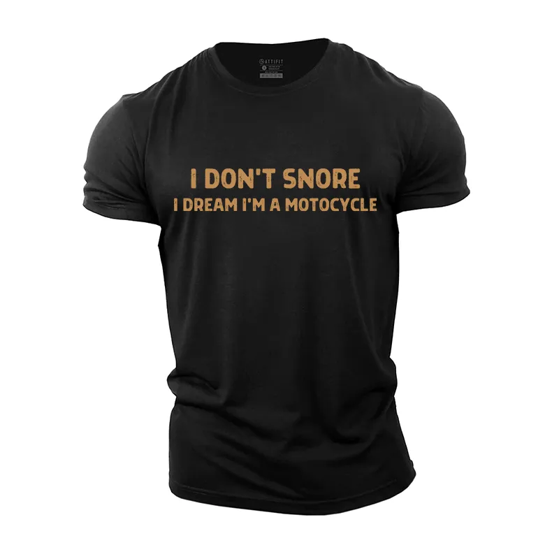 Don't Snore Cotton T-Shirt
