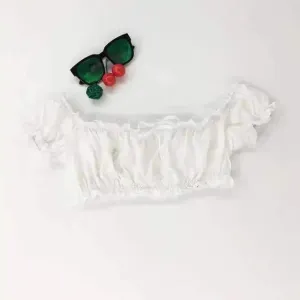 Dora Off Shoulder Crop Top