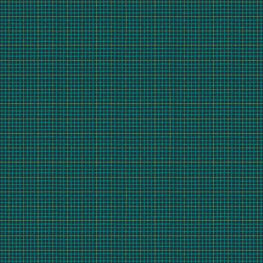 Dorothy's Journey Plaid Dark Green