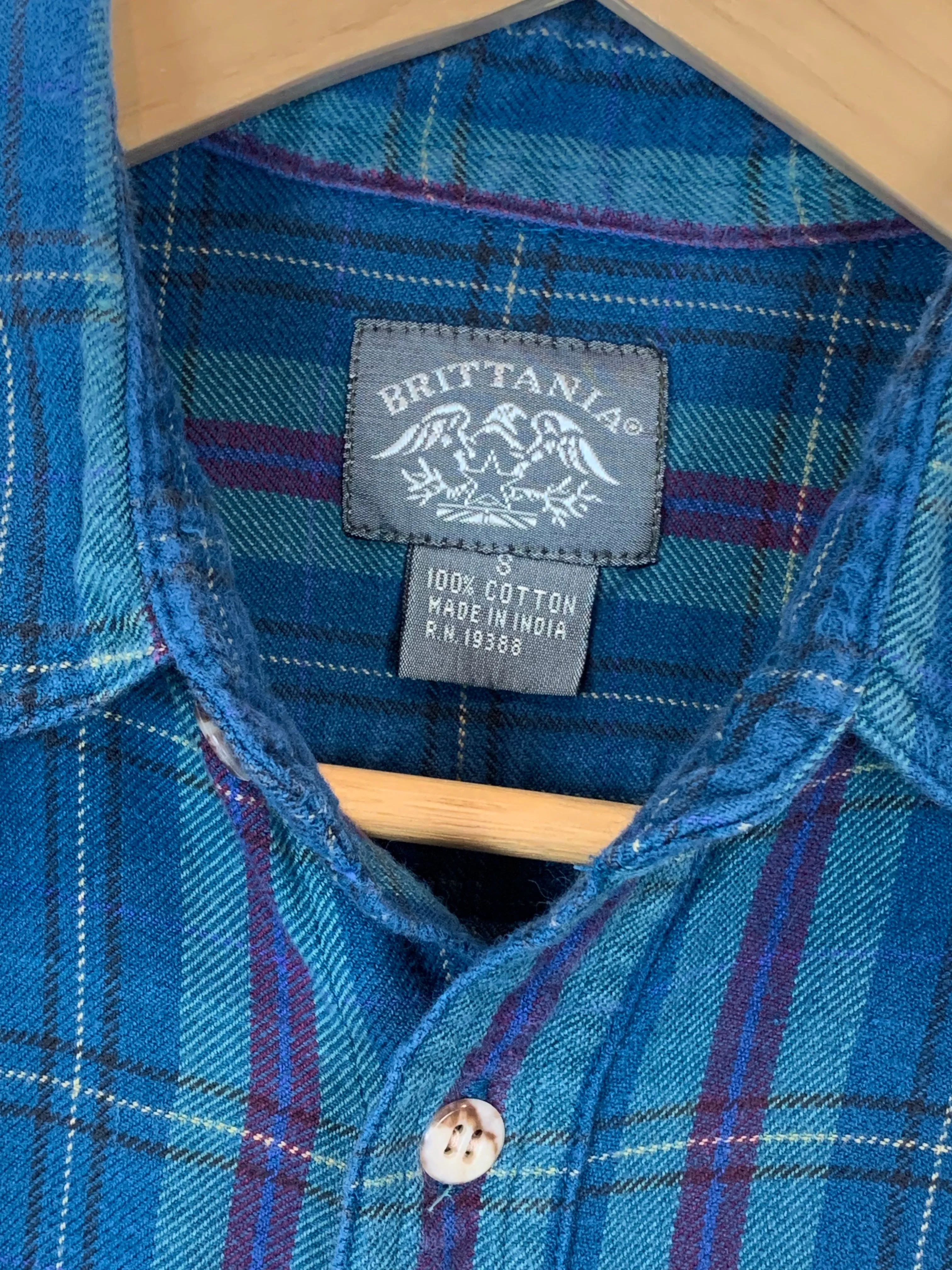 Double Pocket S/S Flannel (S/M)