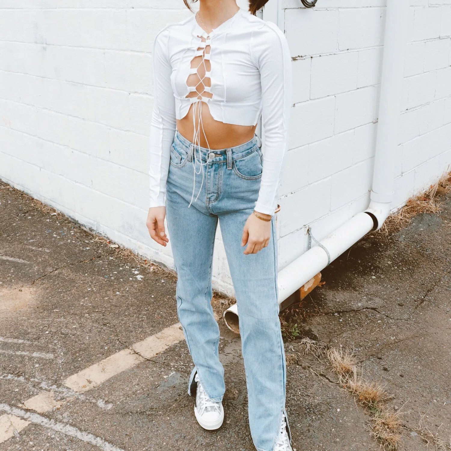 Drama Queen White Top