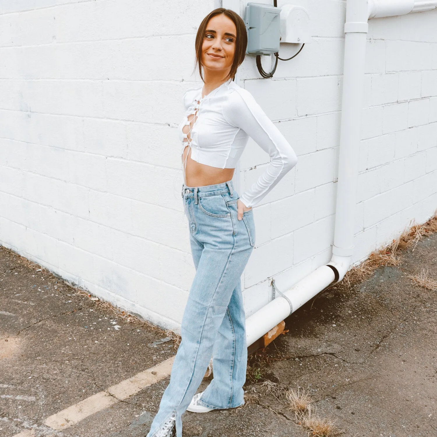 Drama Queen White Top