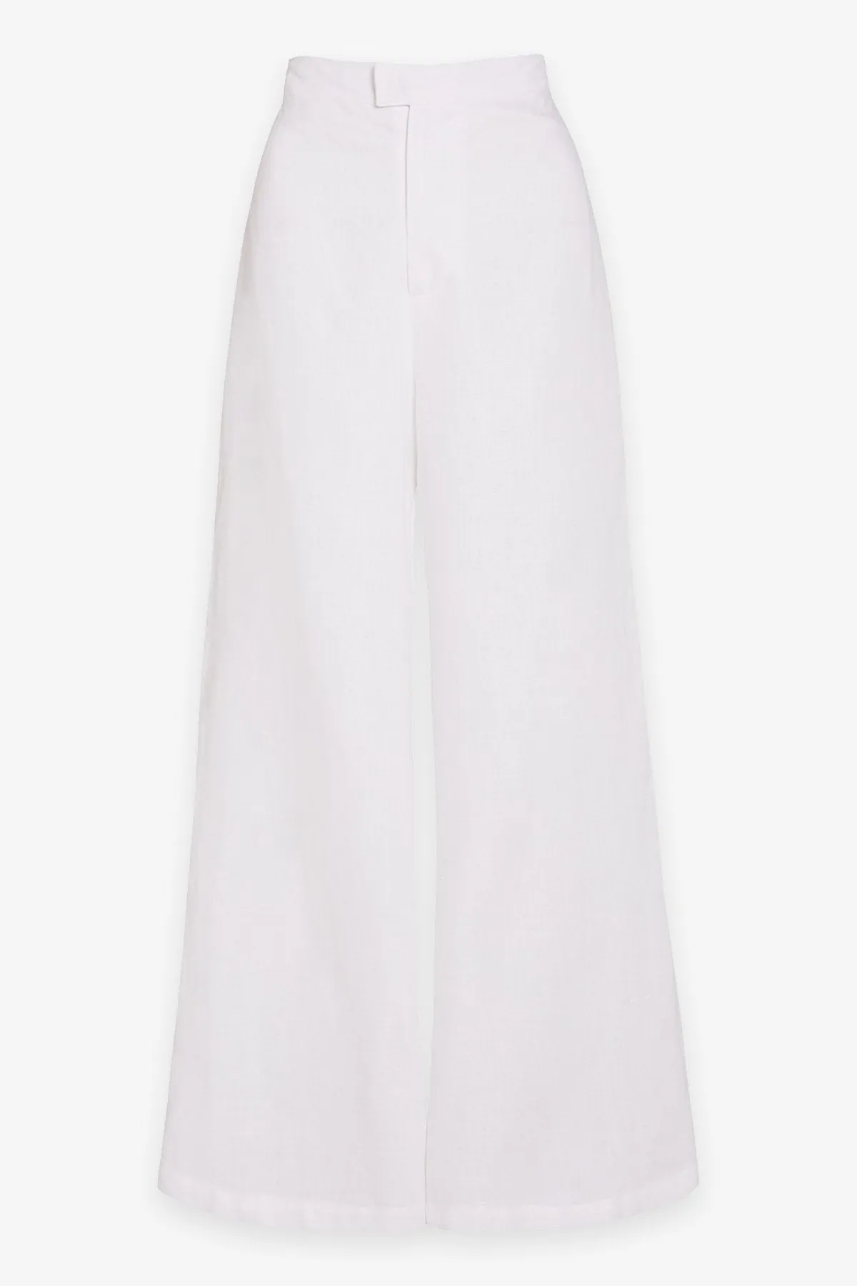 Duda Pants in Plain White