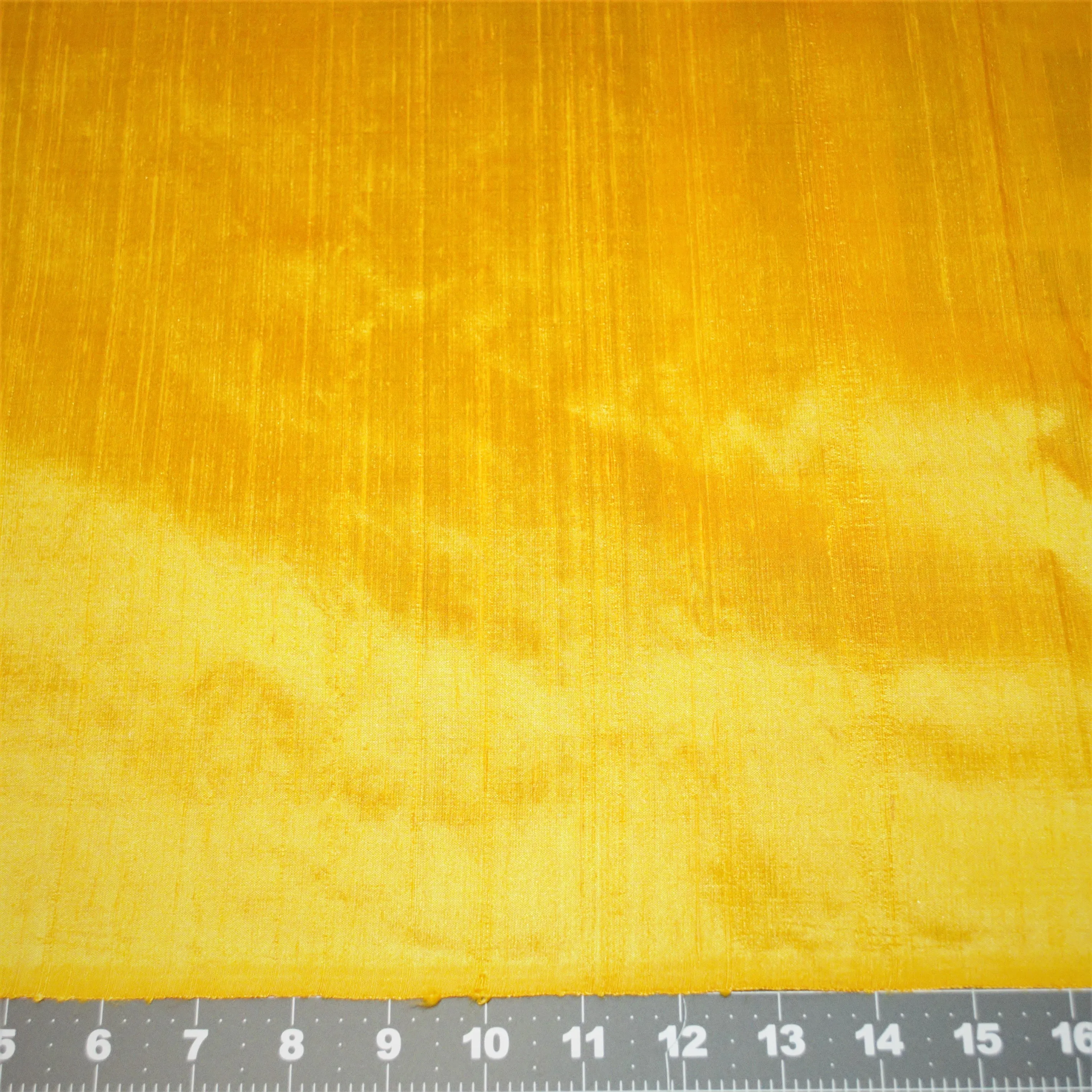Dupioni Raw Silk Cadmium Yellow
