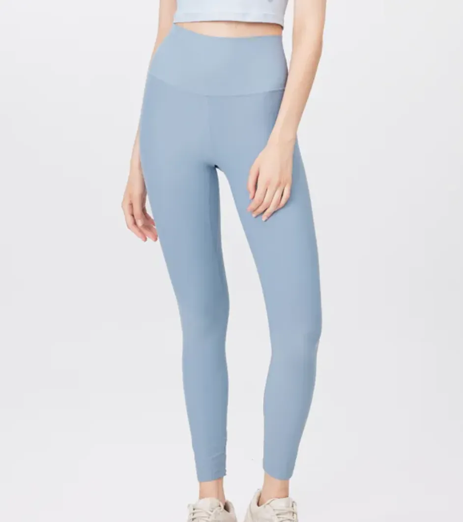 easyoga LESPIRO Glossy Slim Tights7 - B2 Blue