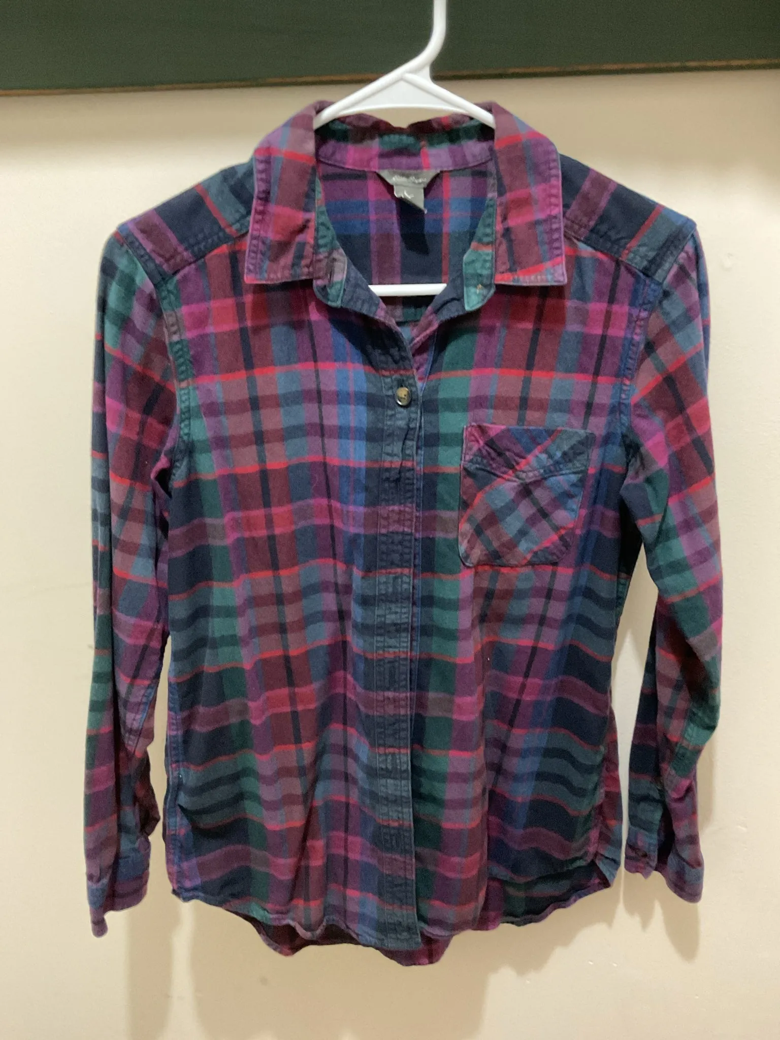Eddie Bauer Flannel Shirt Women's S