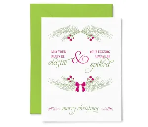 Eggnog Card