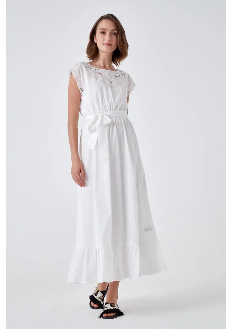 Embroidered Cotton Dress