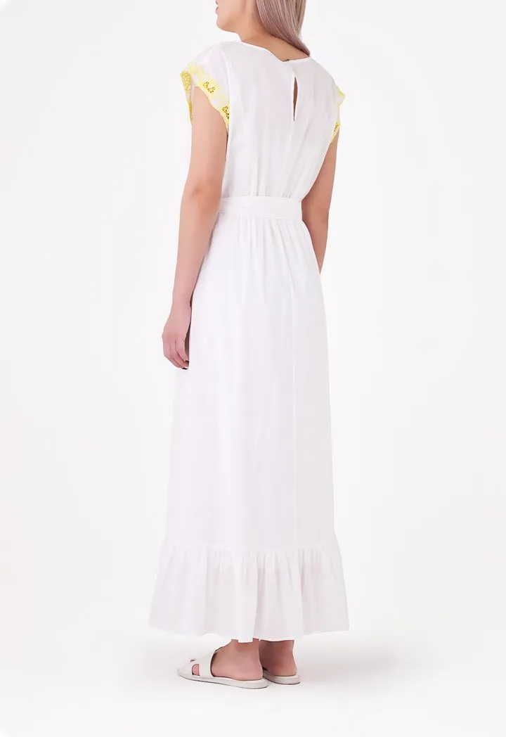 Embroidered Cotton Dress