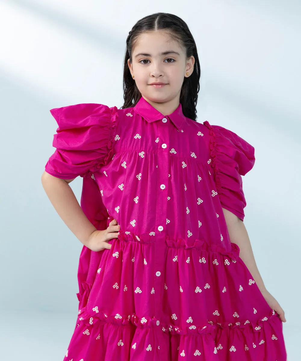 Embroidered Multi Neps Dress