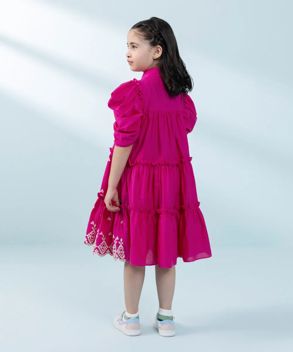 Embroidered Multi Neps Dress
