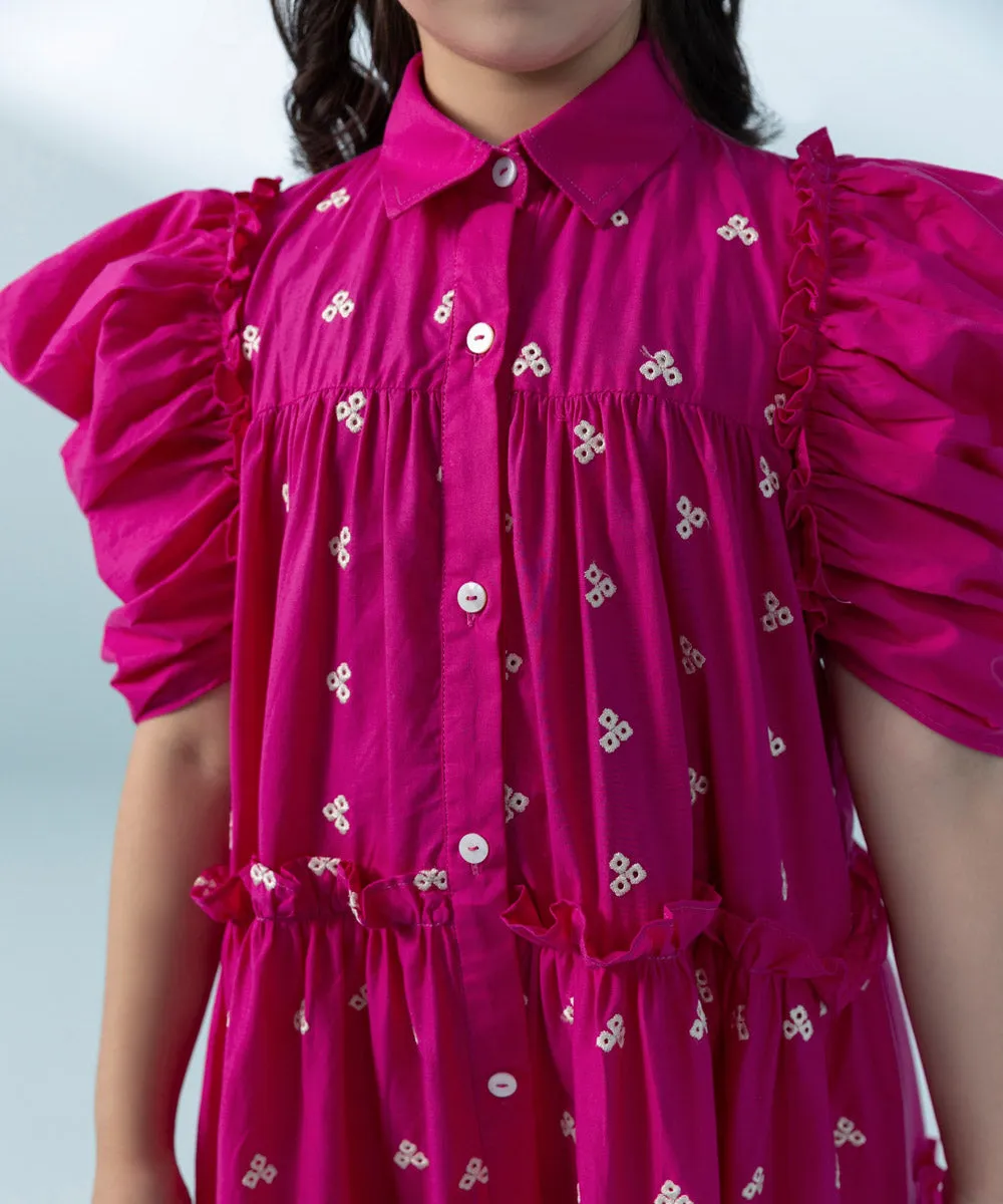 Embroidered Multi Neps Dress