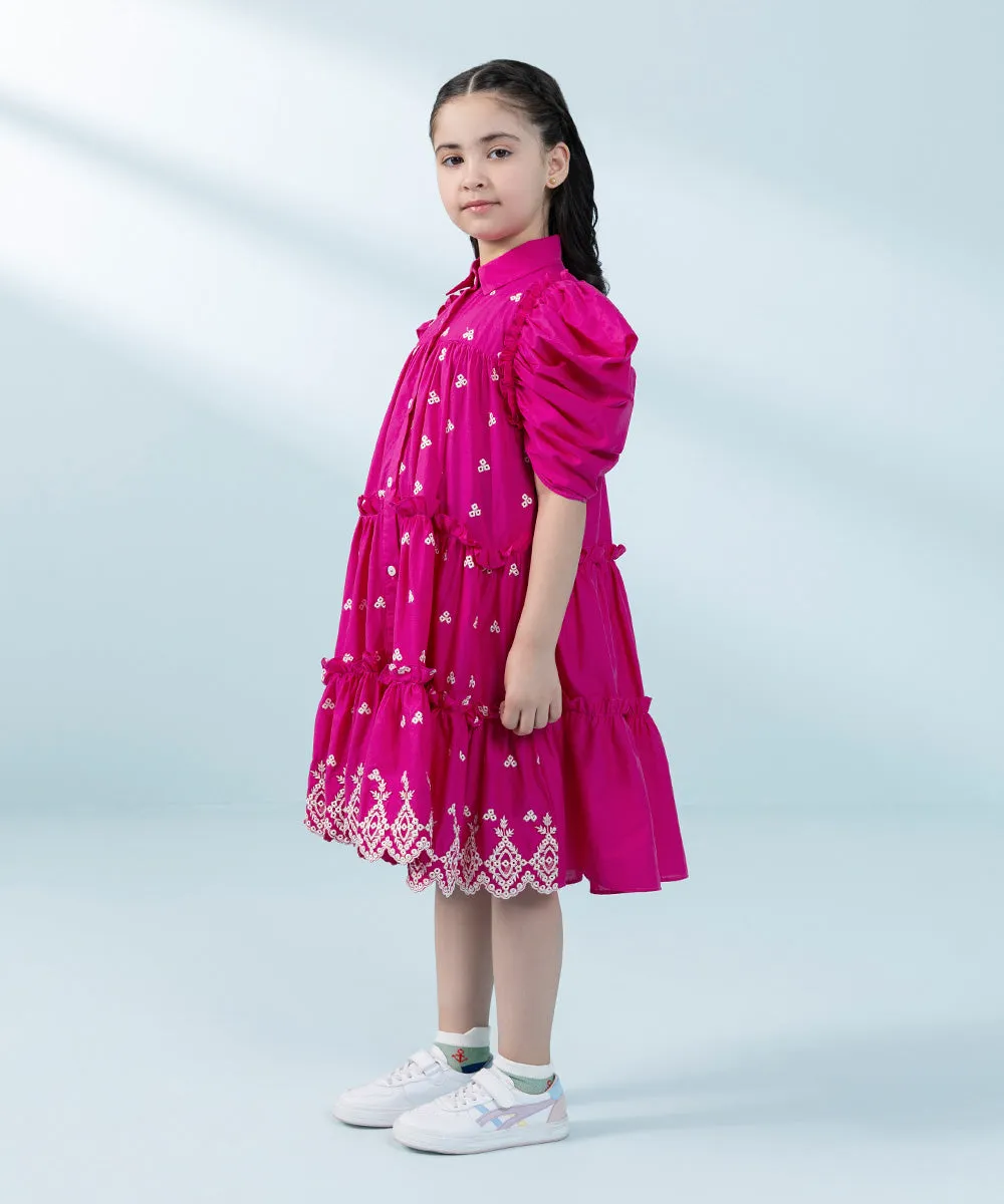 Embroidered Multi Neps Dress