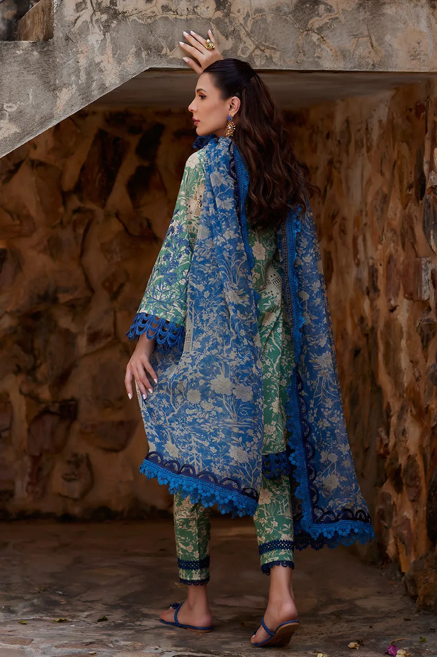 Emerald Enchantment - Unstitched Sale