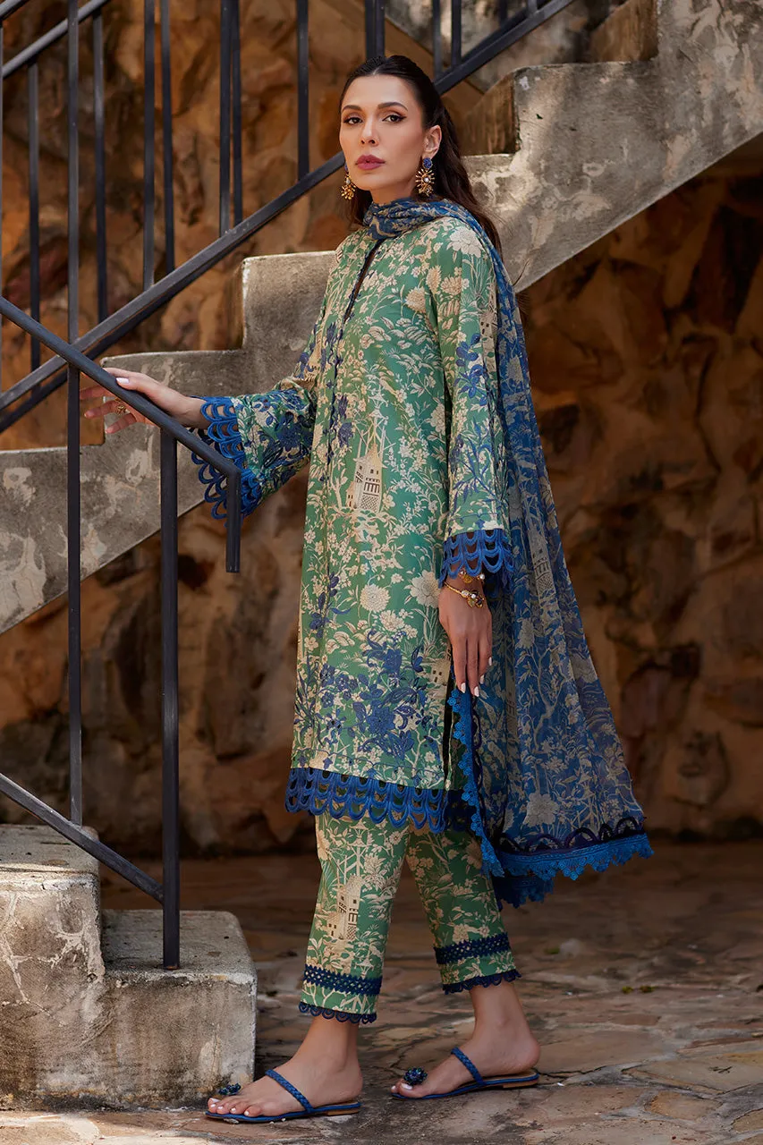 Emerald Enchantment - Unstitched Sale