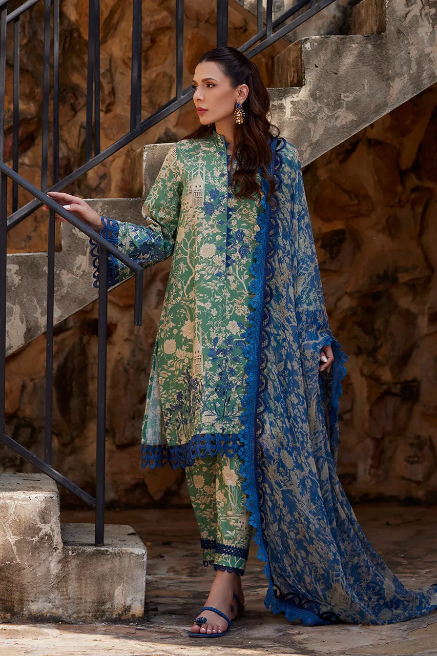 Emerald Enchantment - Unstitched Sale