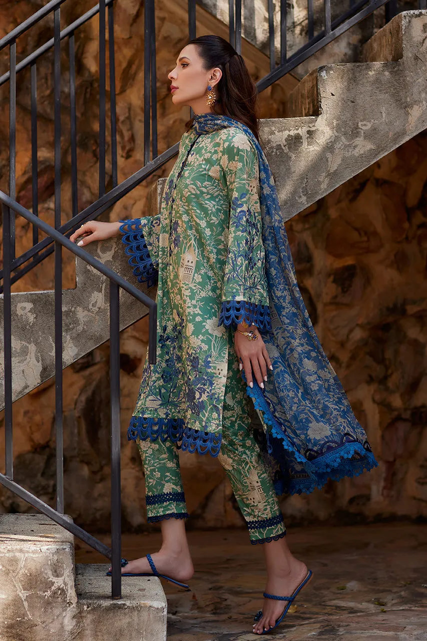 Emerald Enchantment - Unstitched Sale