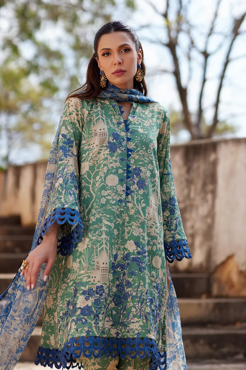 Emerald Enchantment - Unstitched Sale