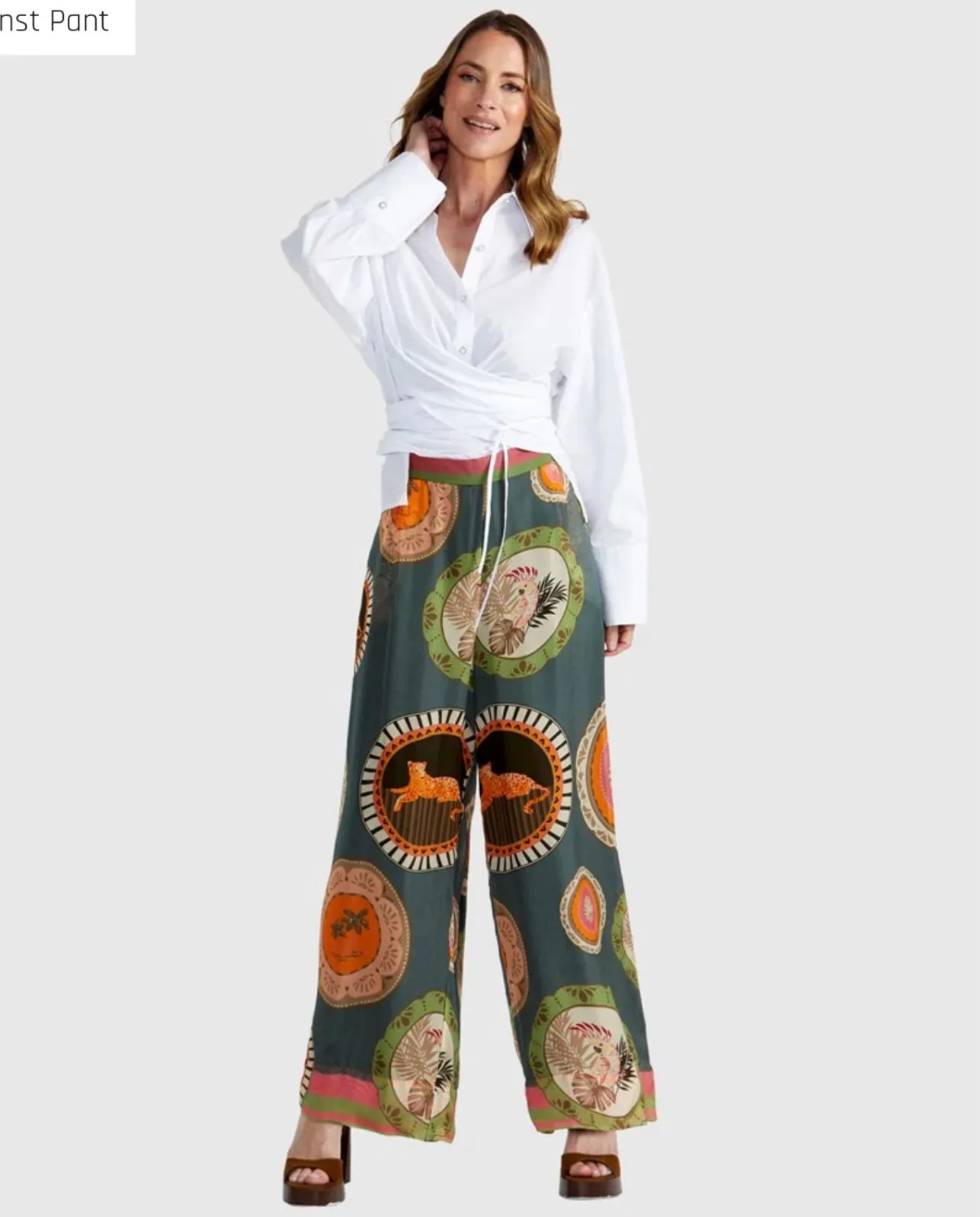 Ernst Pant - Plate Green