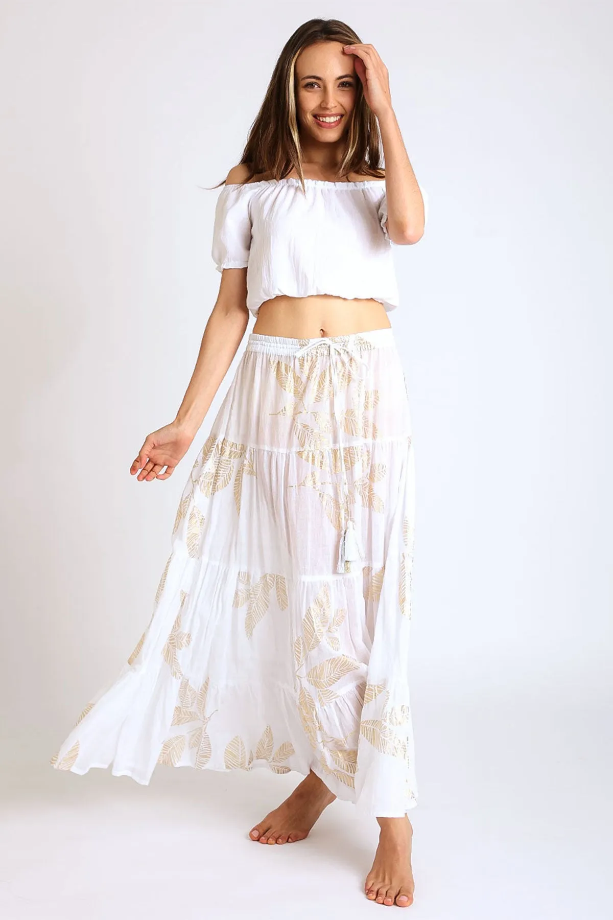 Esmeralda Off Shoulder Top