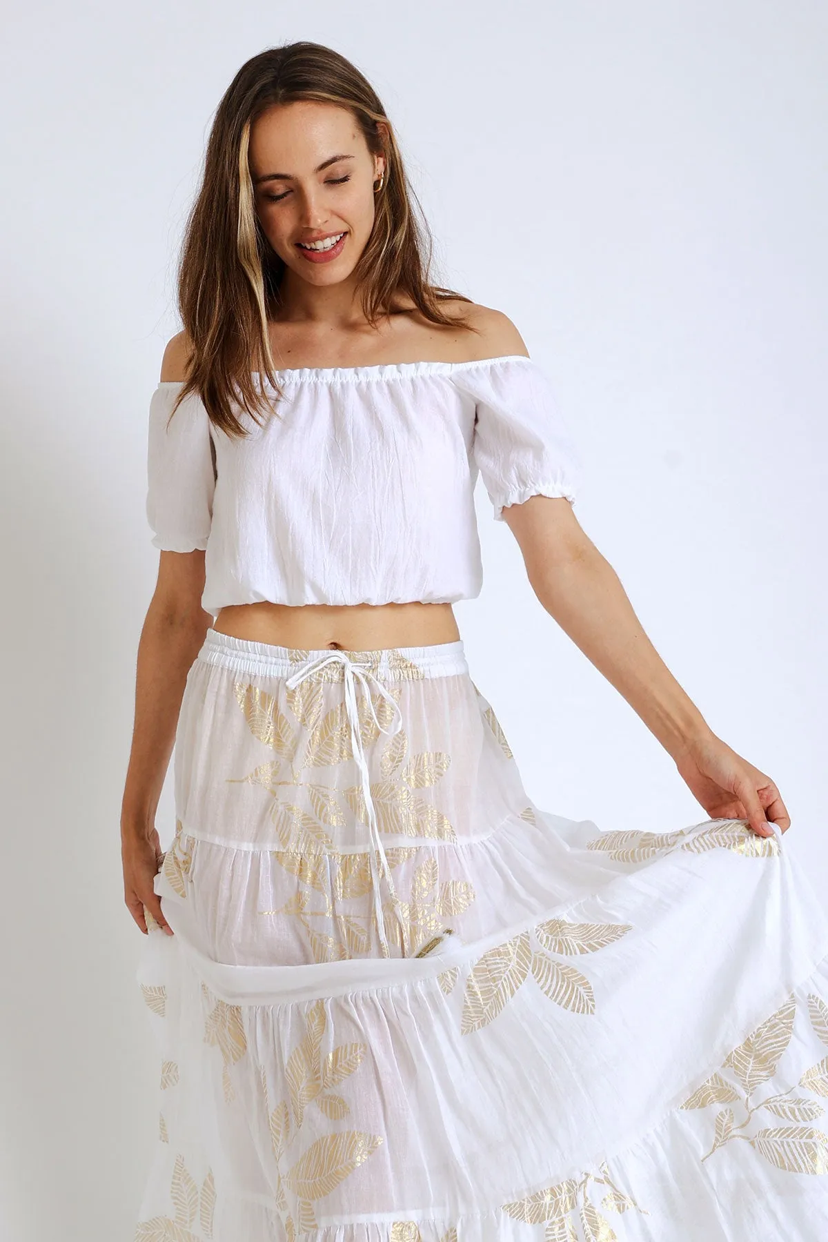 Esmeralda Off Shoulder Top