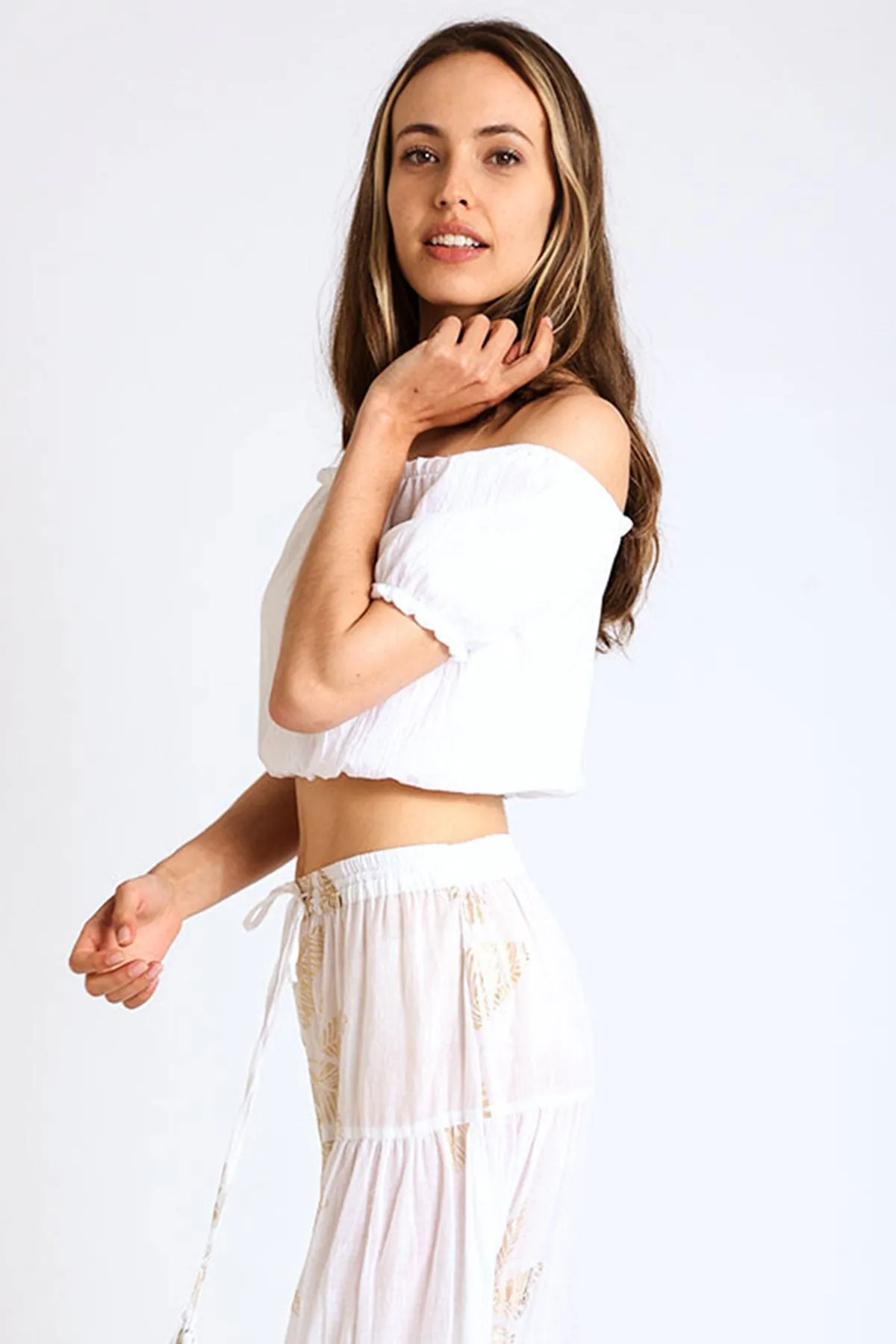 Esmeralda Off Shoulder Top