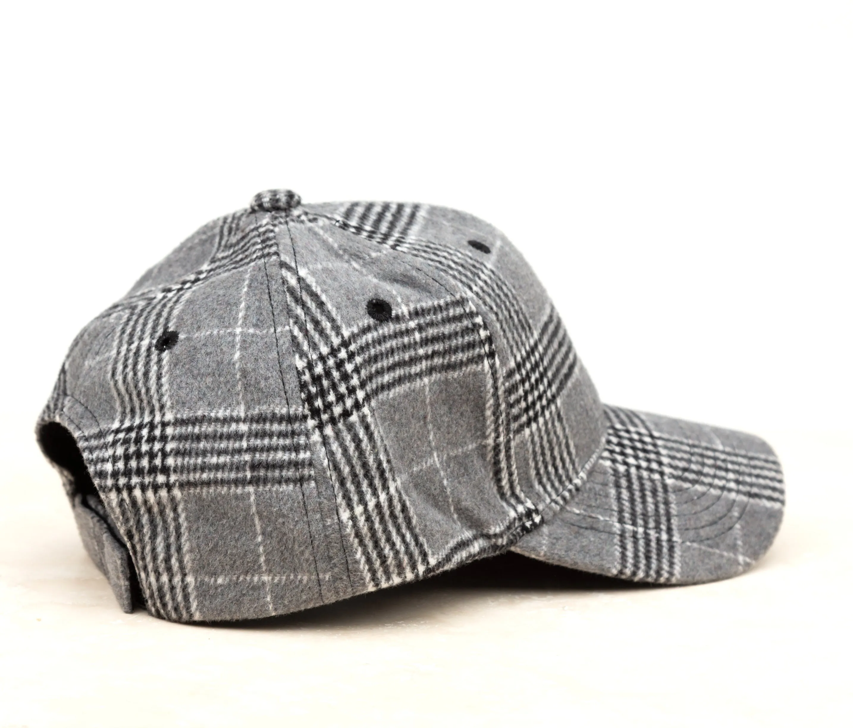 Fall Plaid Ball Caps