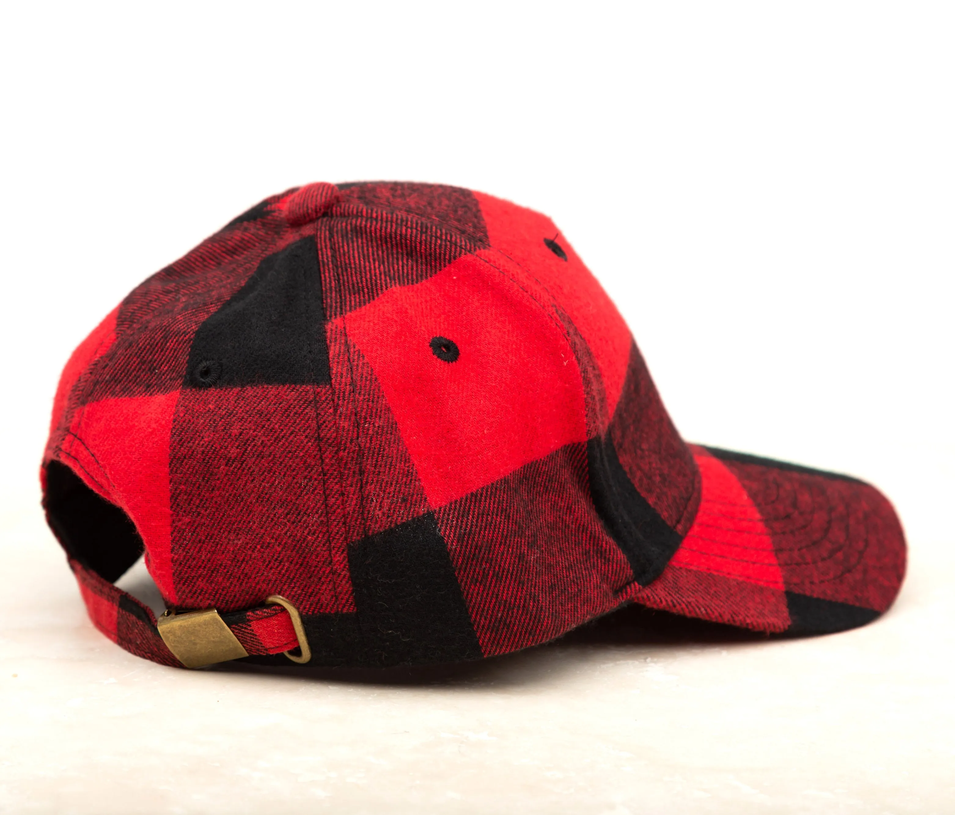 Fall Plaid Ball Caps