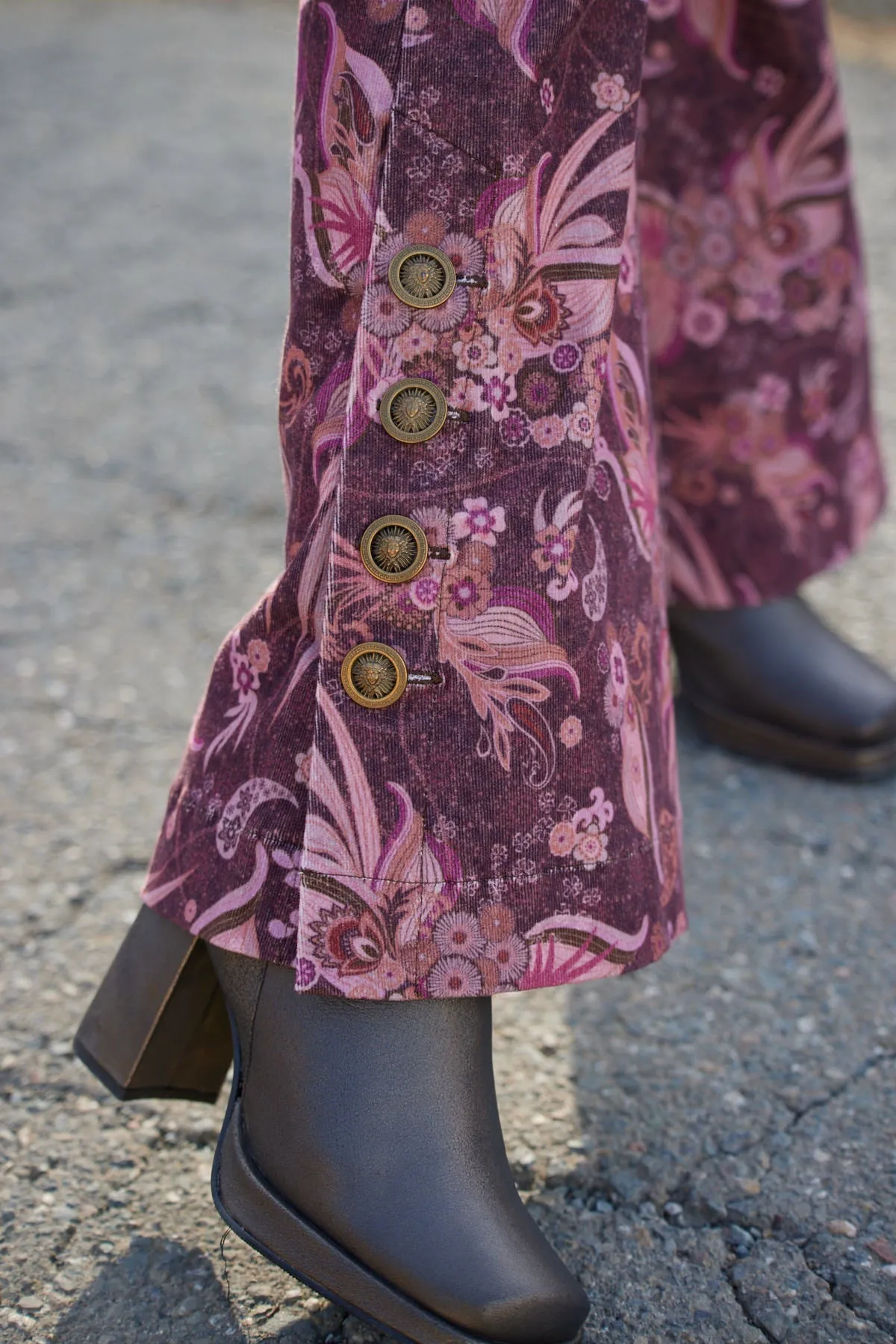 Feather print Pant