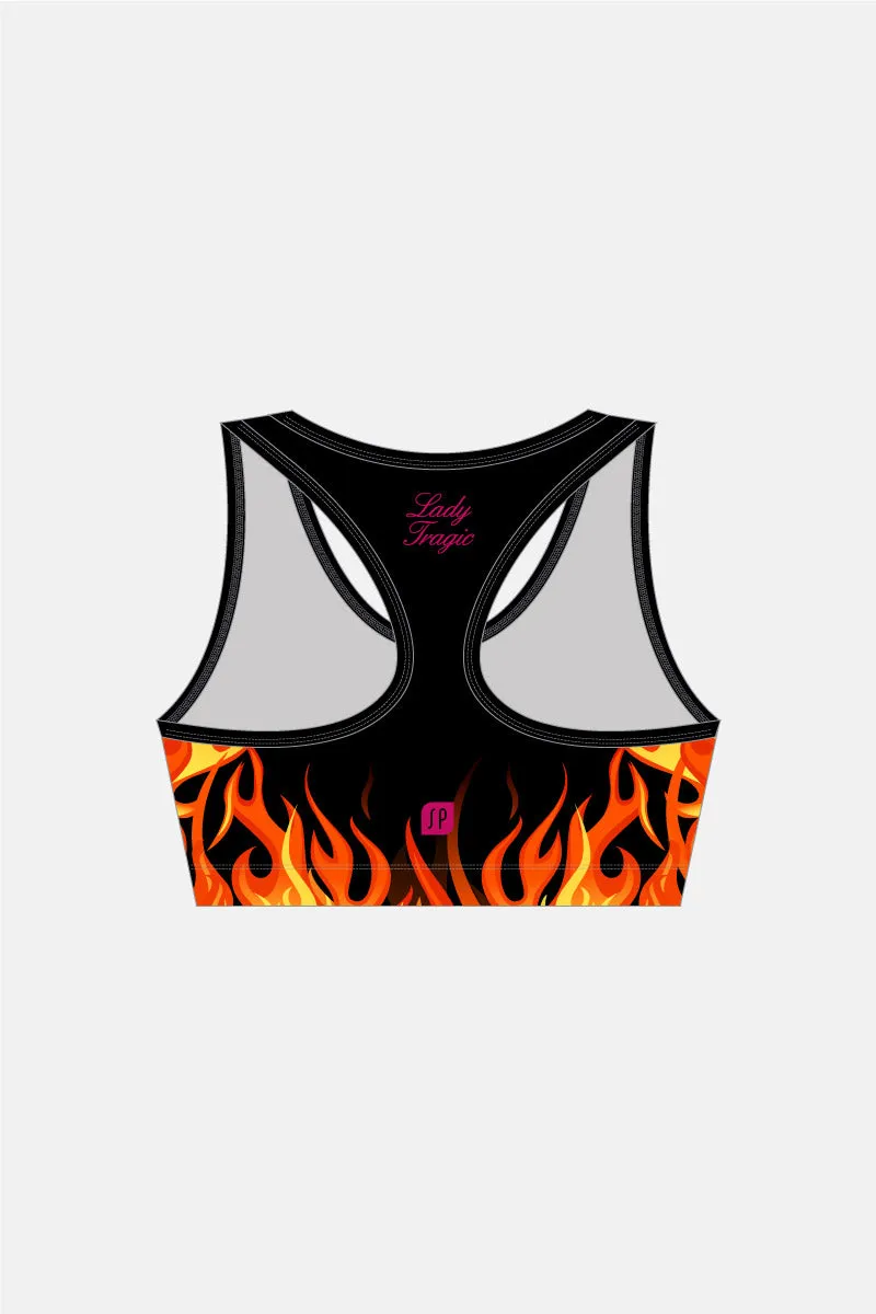 Flame Crop Top