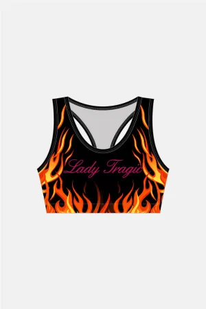Flame Crop Top