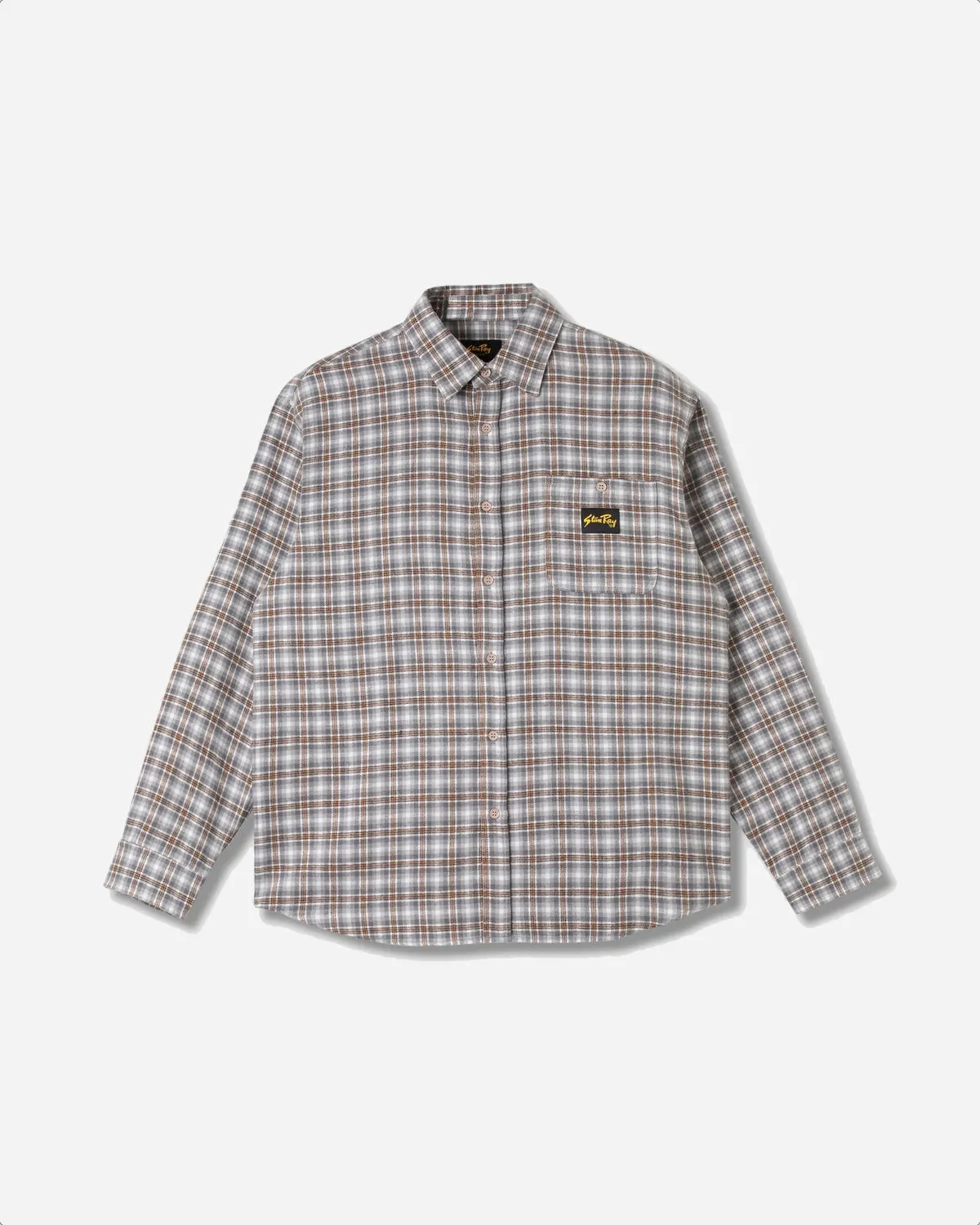 Flannel Shirt - Grey Plaid