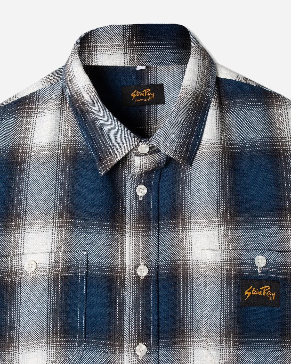 Flannel Shirt - Navy Plaid