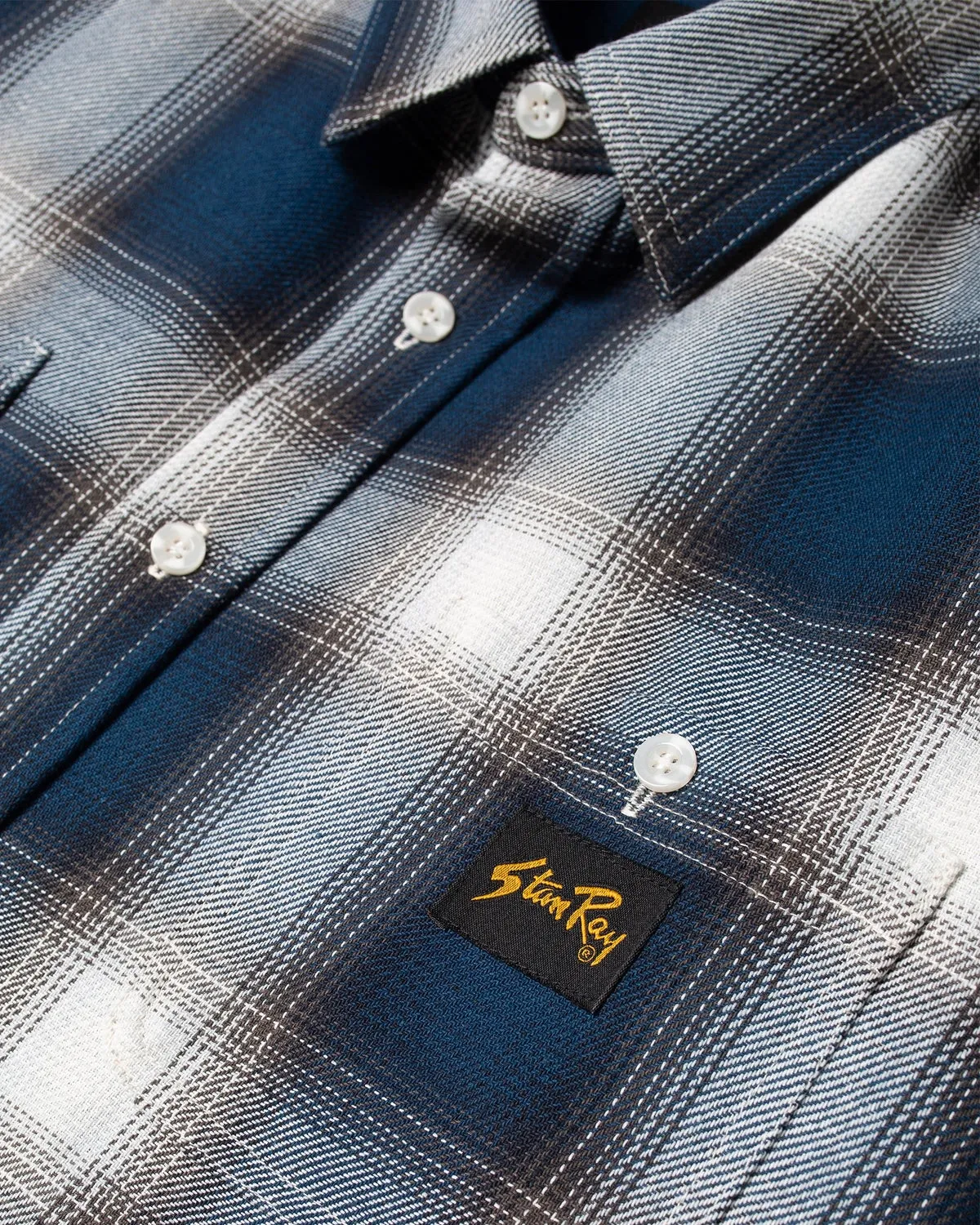 Flannel Shirt - Navy Plaid