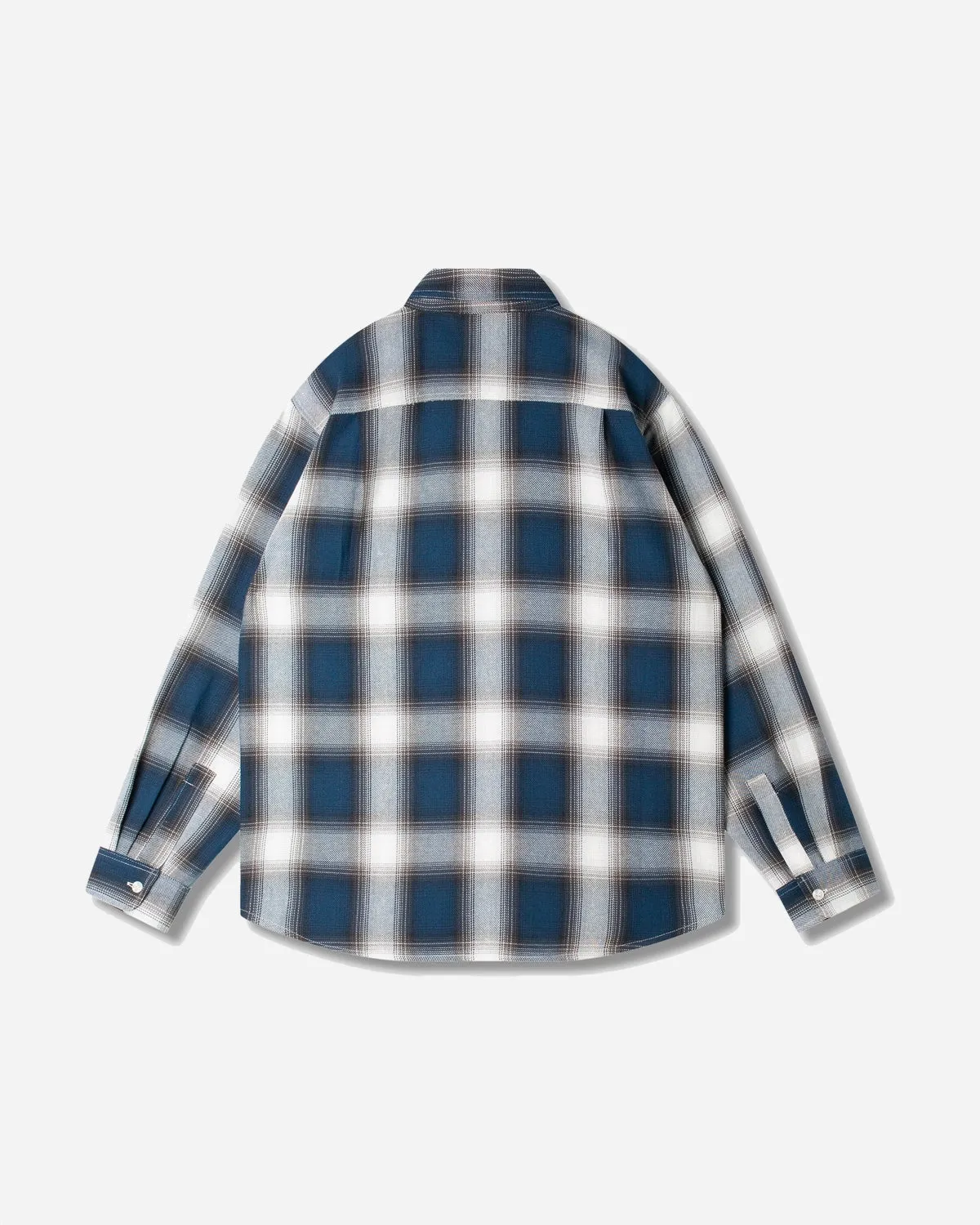 Flannel Shirt - Navy Plaid