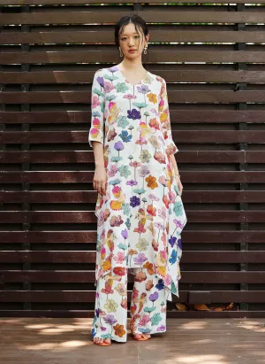 Flora ivory kurta and pants