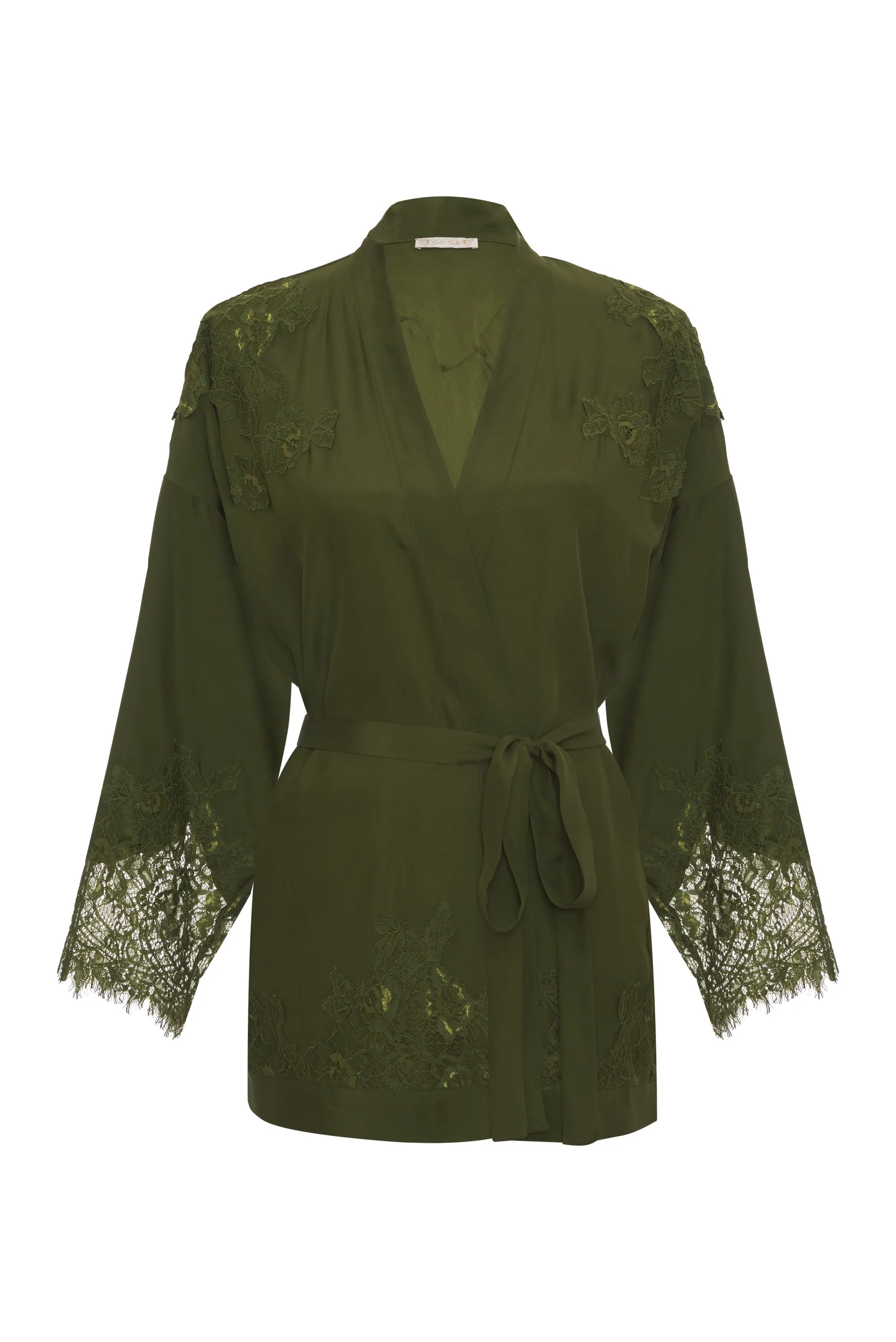 Flora Robe Sage Green