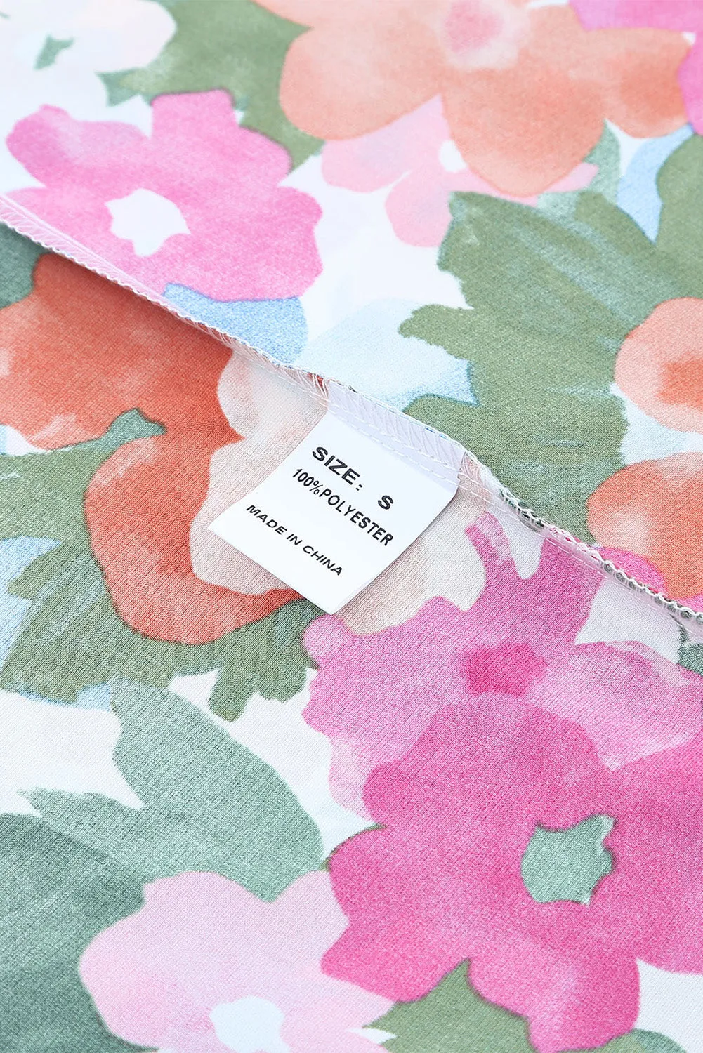 Floral Print Ruffled Off Shoulder Blouse