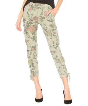 Floral Printed Cargo Pant