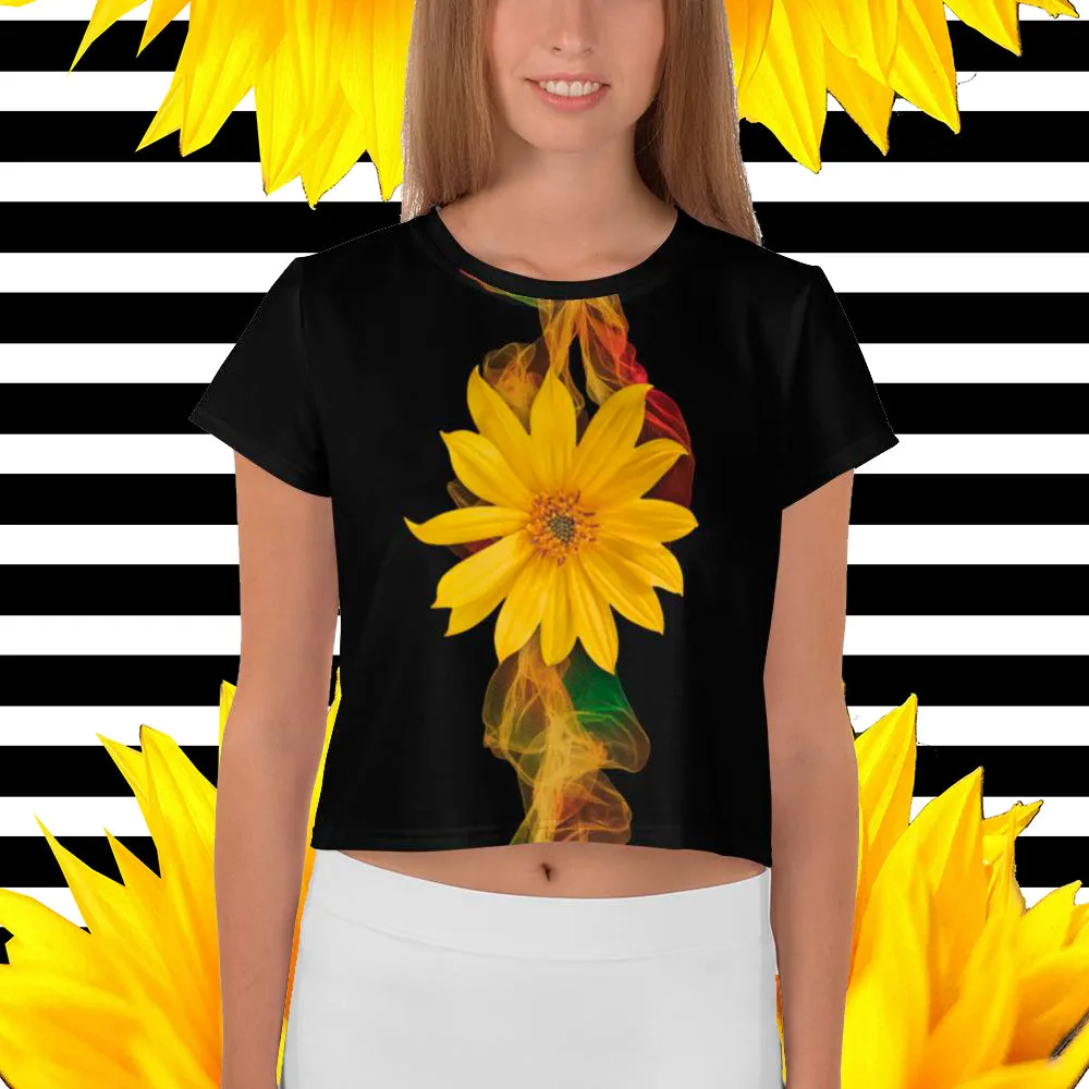 Floramatrix Crop Top