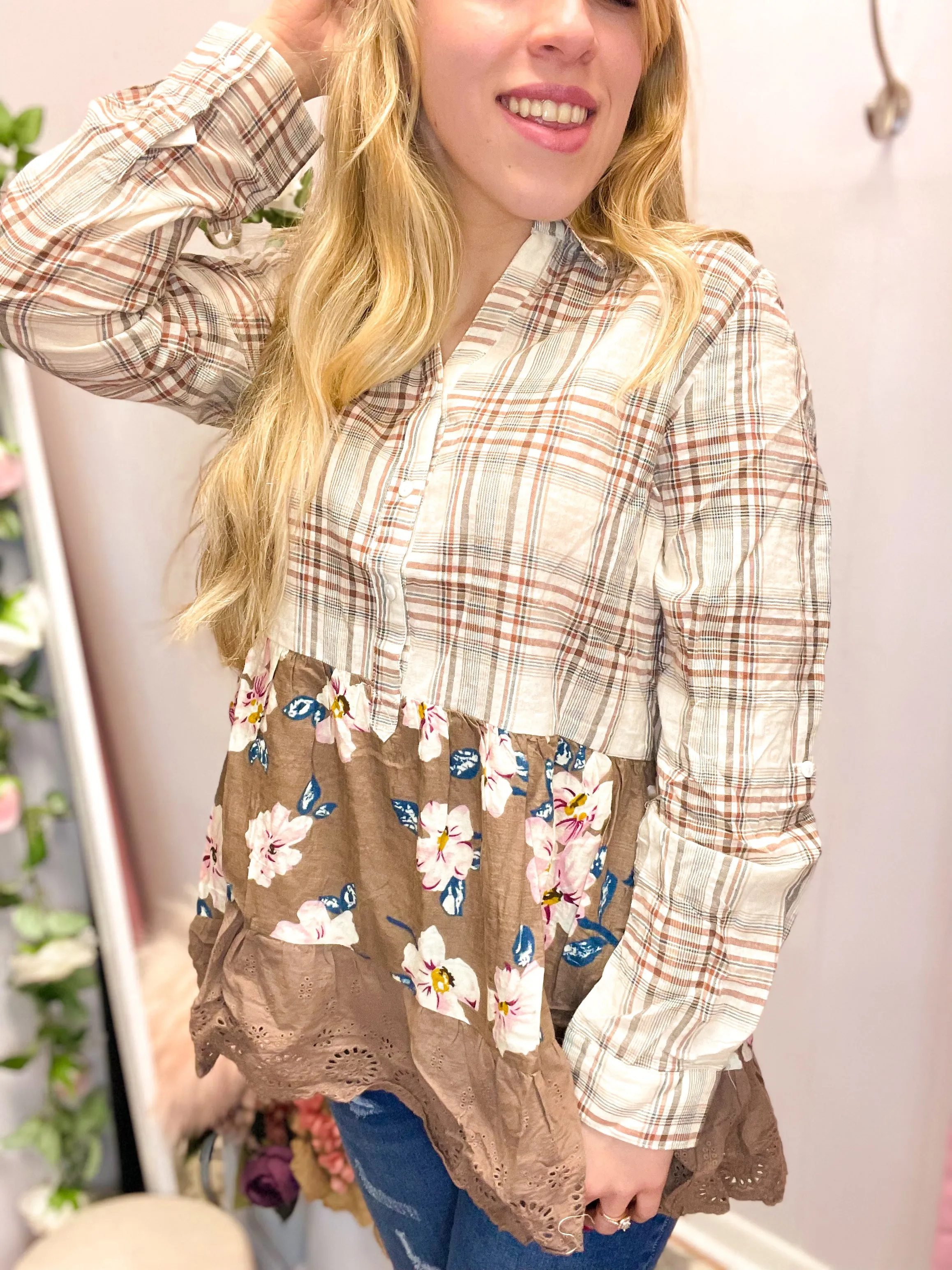 Flower Garden Blouse