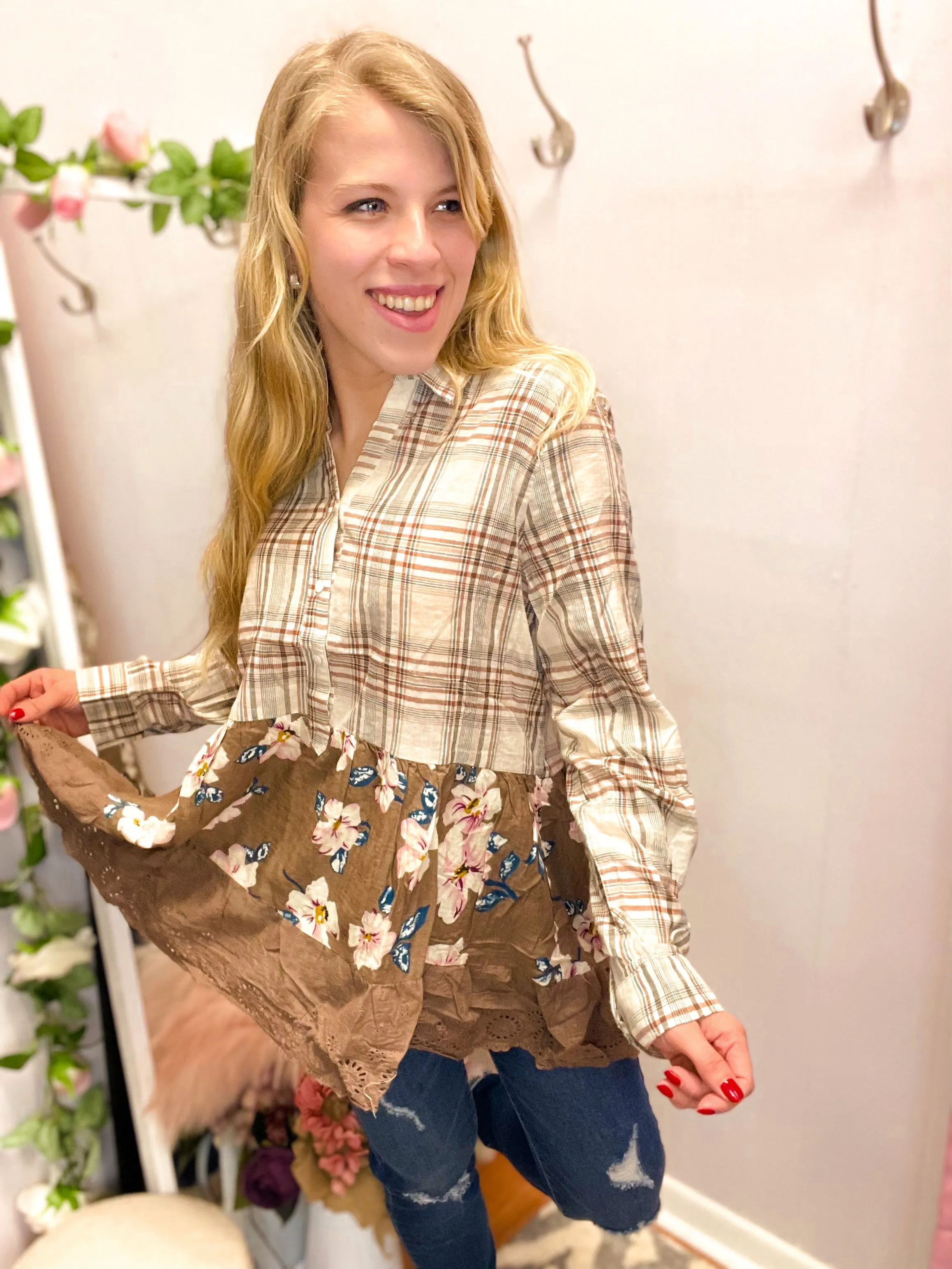 Flower Garden Blouse