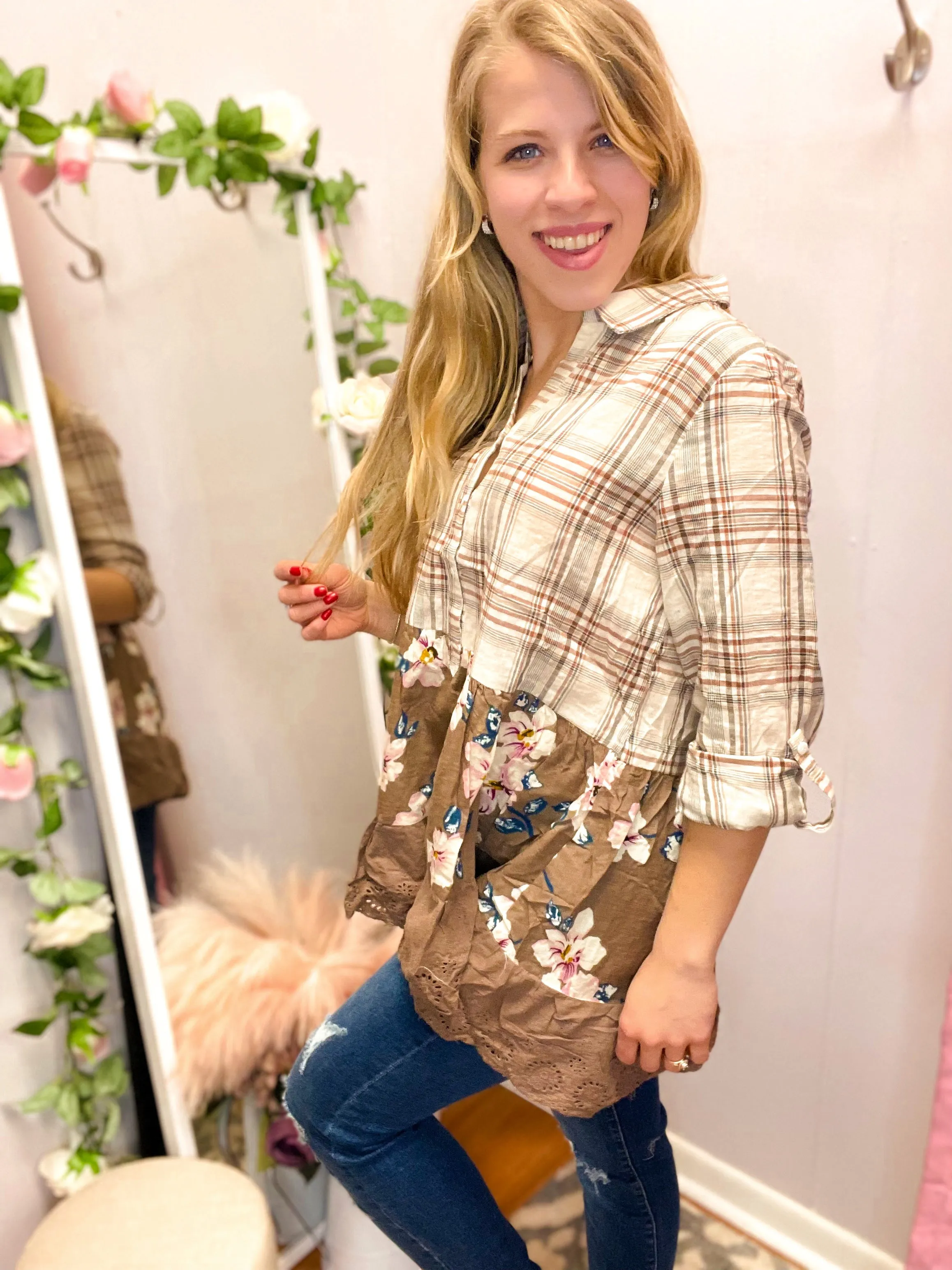 Flower Garden Blouse