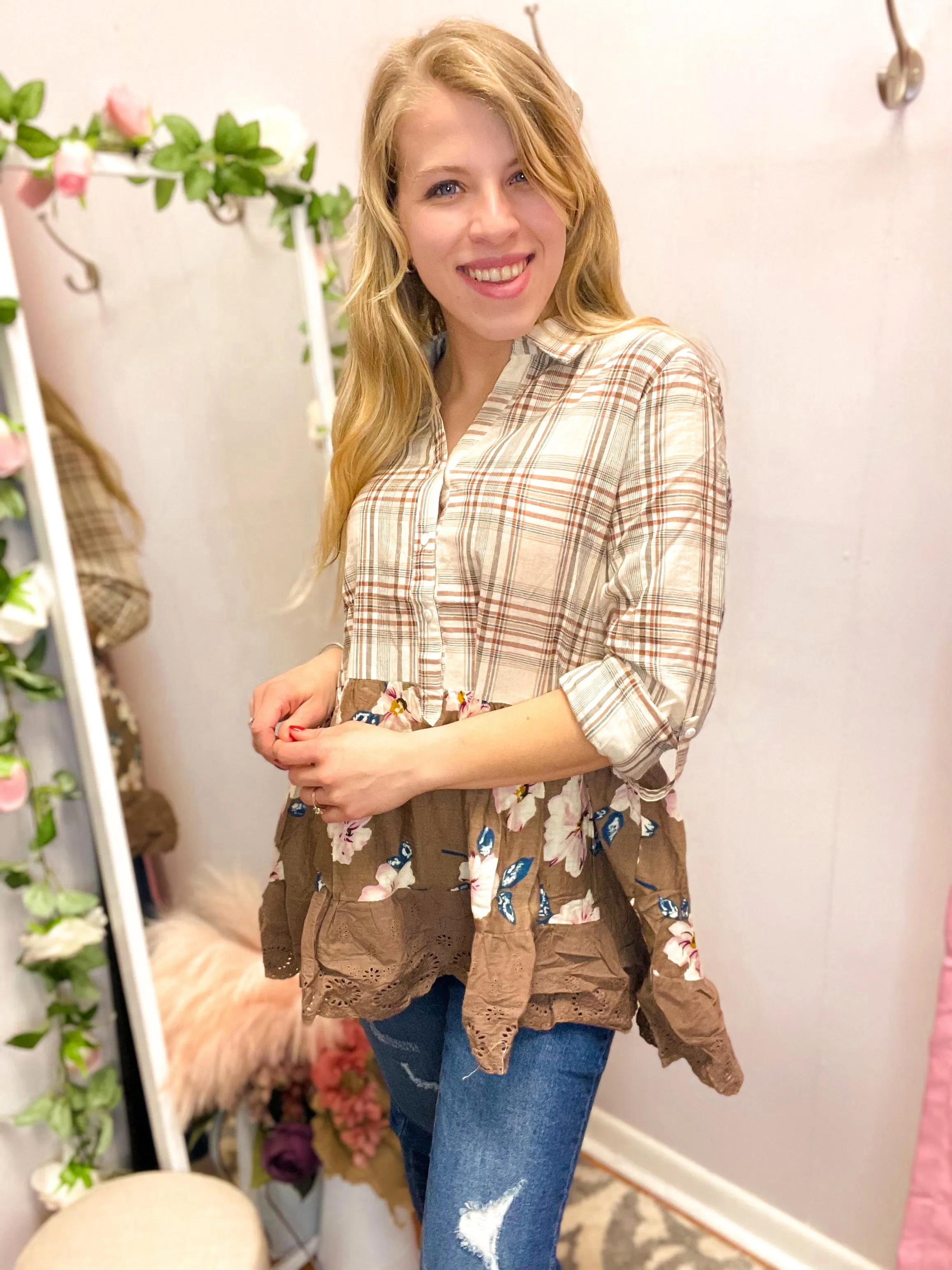 Flower Garden Blouse