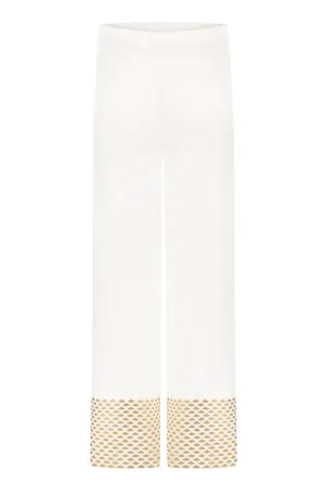 FOIL PRINTED PANTS